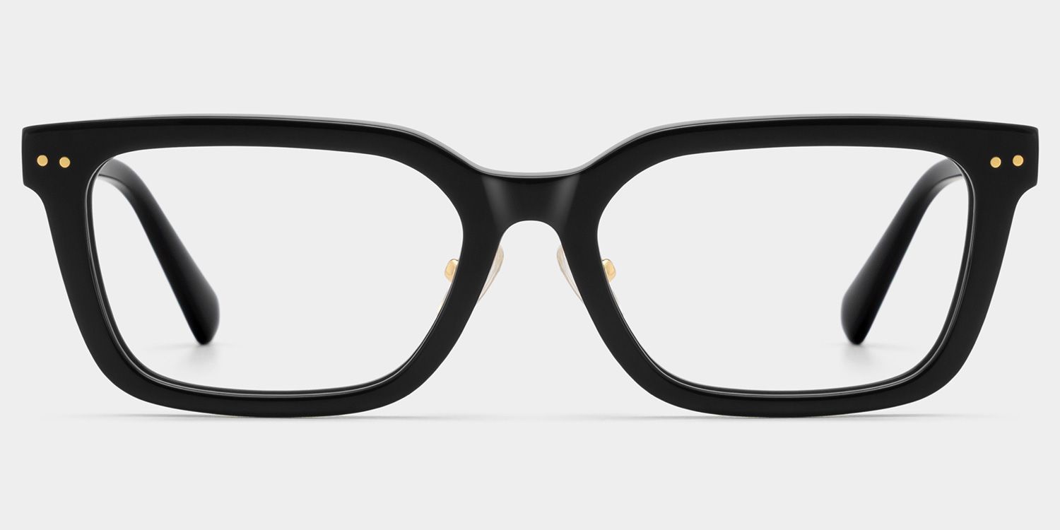 Remy Black Rectangle Glasses | Screen‑Ready Athleisure3