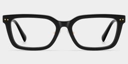 Remy Black Rectangle Glasses3
