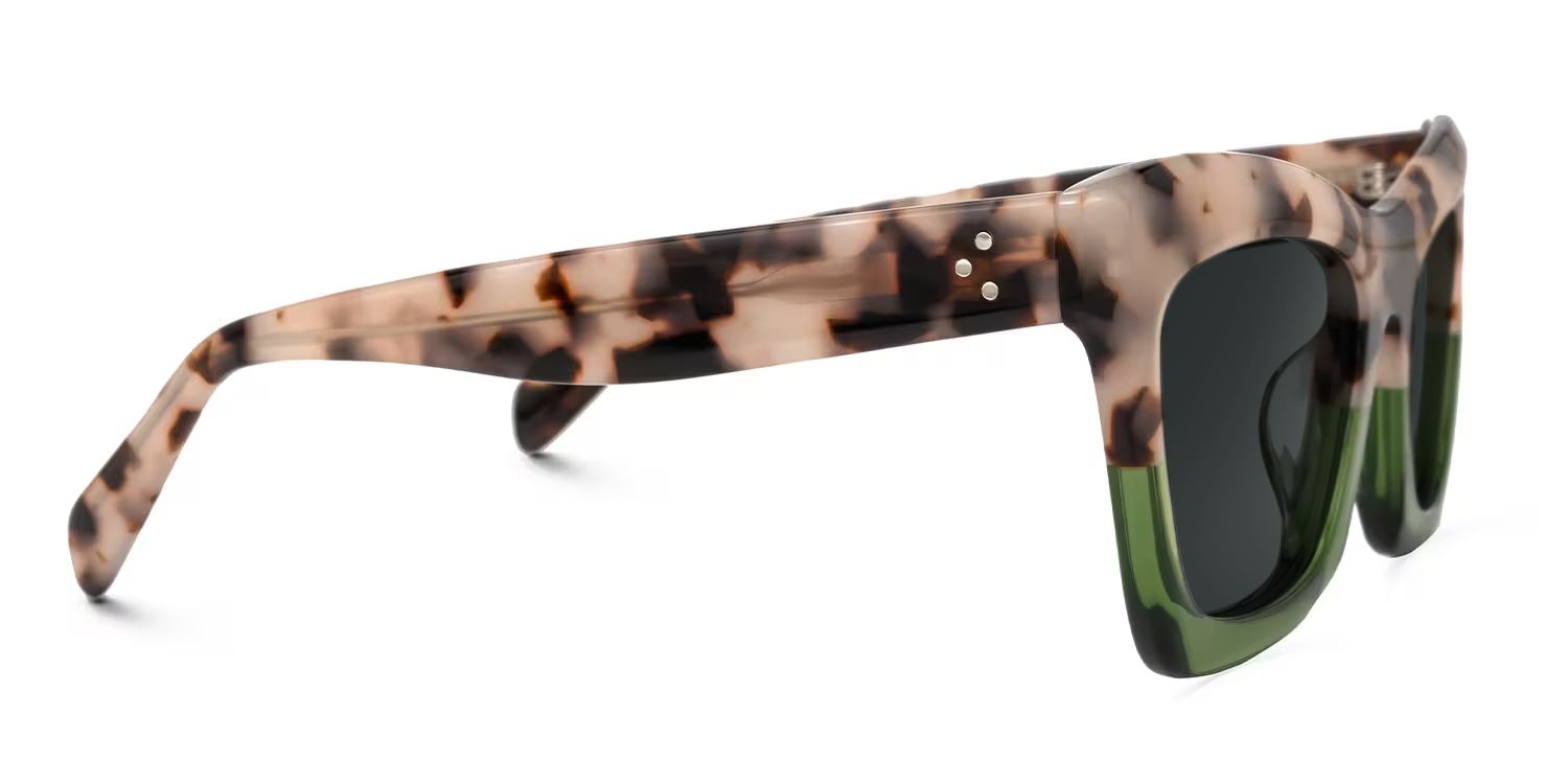 Benitez Two-Tone Frame Sunglasses with Square Style | ZEELOOL UK2