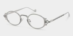 Serena Silver Oval Glasses2