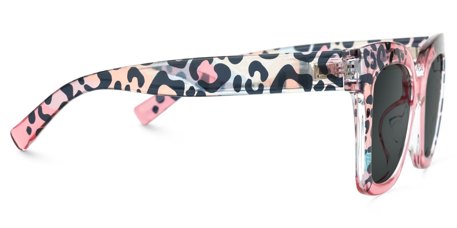 Malcolm Tr90 Pink-Leopard Frame Sunglasses | ZEELOOL UK2