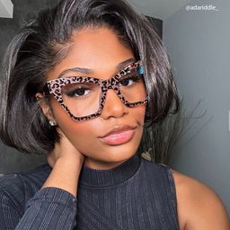 Ansyah Leopard Cat eye Glasses7