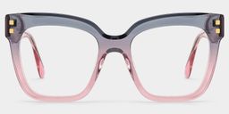 Minguela Gray Pink Square Glasses1
