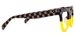 Benitez Yellow Square Glasses2