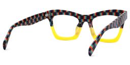 Benitez Yellow Square Glasses3