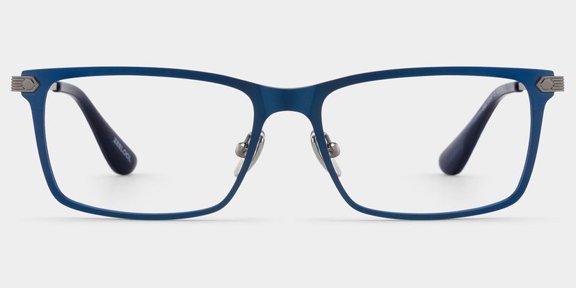 Alexander Blue Rectangle Glasses