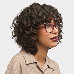 Eboney Tortoise Square Glasses1