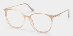 Chanty Pink Round Glasses2