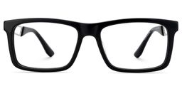 Osvaldo Black Rectangle Glasses1
