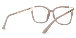 Sidibe Khaki Square Glasses3