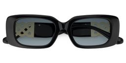 Jonas Black Rectangle Sunglasses0