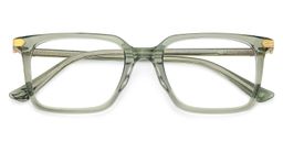 Goveo Green Rectangle Glasses1