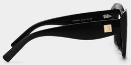 Alberta Black Square Glasses2