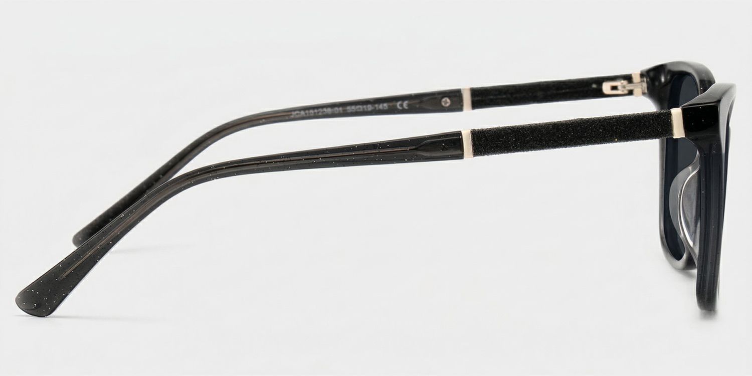 Finnian Black Butterfly Polarized Sunglasses for Driving | ZEELOOL UK3