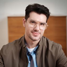 Gifford Clear Aviator Glasses7