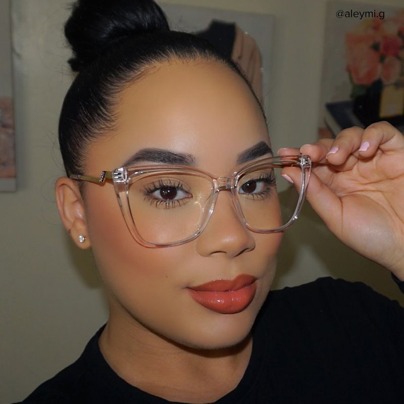 Corlette Clear Butterfly Glasses