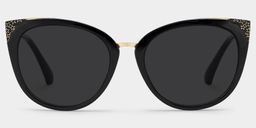 Dalton Black Cat eye Sunglasses0