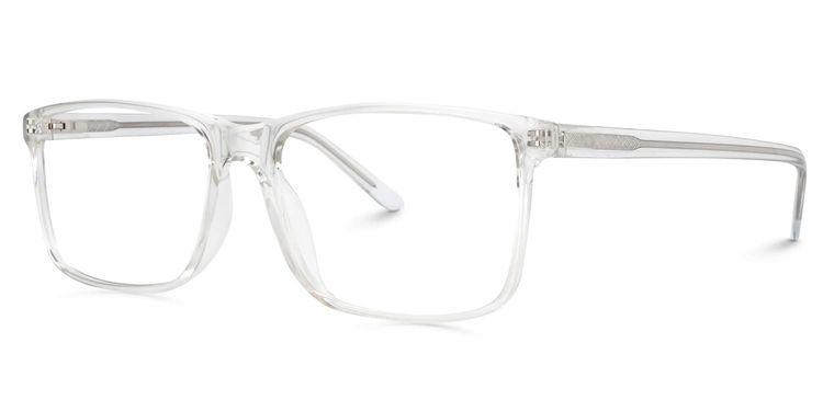 Connie Clear Rectangle Glasses