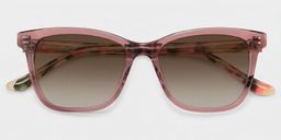 Faith Pink Rectangle Sunglasses1