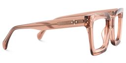 Lobo Beige Square Glasses3