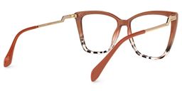 Awilda Orange Butterfly Glasses3