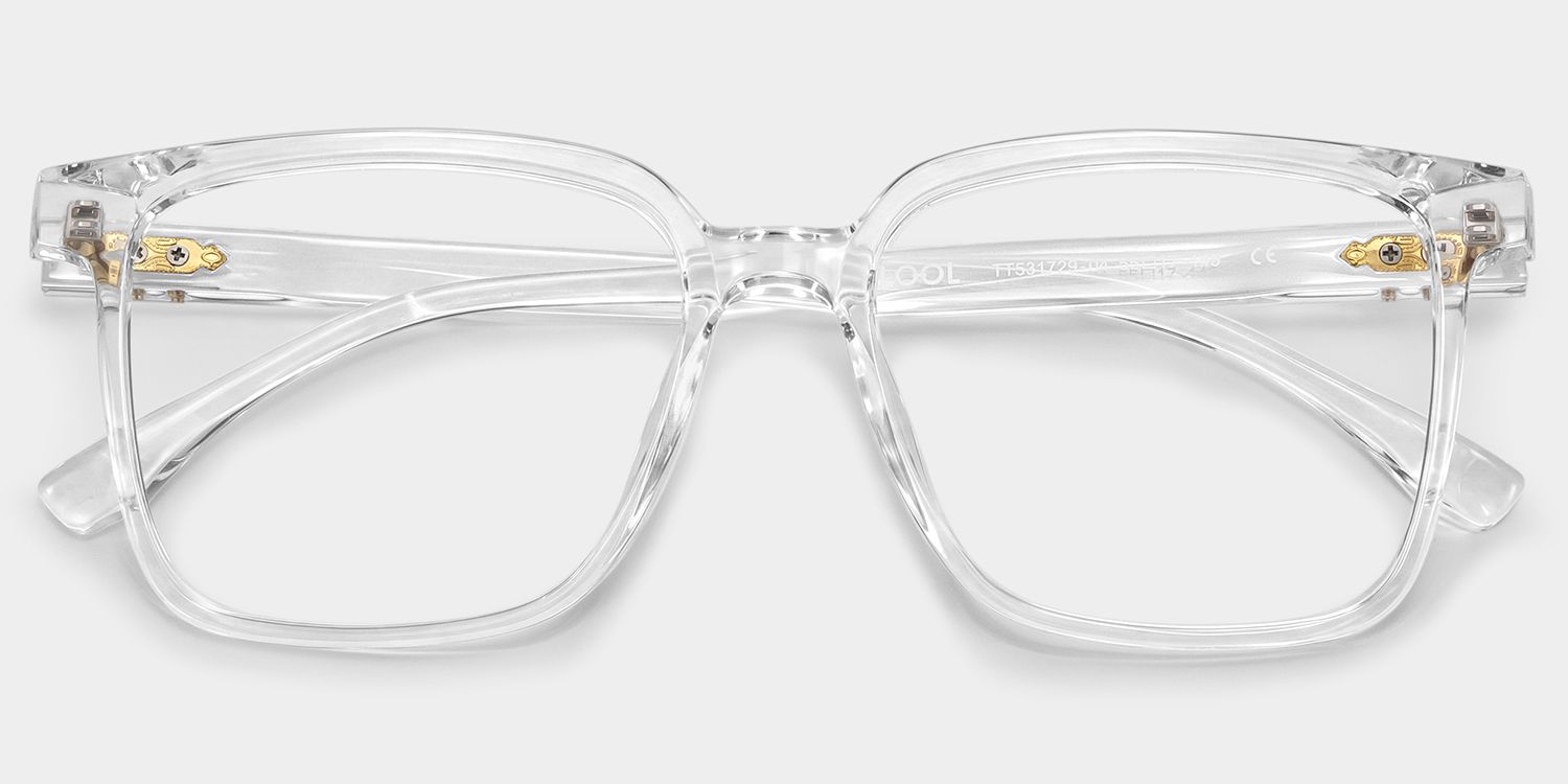 Square Contreras Eyeglasses and Clear Frame1