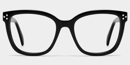 Scarlett Black Square Glasses1