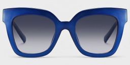 Malcolm Blue Square Sunglasses0