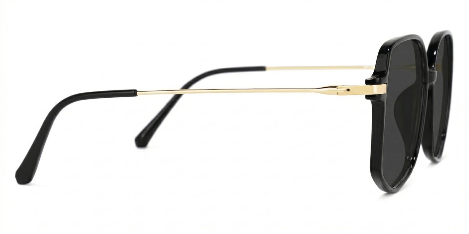 Payton Geometric Sunglasses with Tr90 Black Frames | ZEELOOL CA3