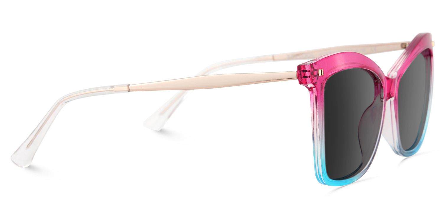 Isaebella Pink Blue Butterfly Sunglasses to Frame Your Face | ZEELOOL UK3
