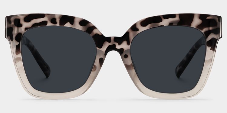 Malcolm Two-Tone Square Sunglasses