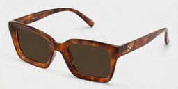 Marley Tortoise Rectangle Sunglasses2