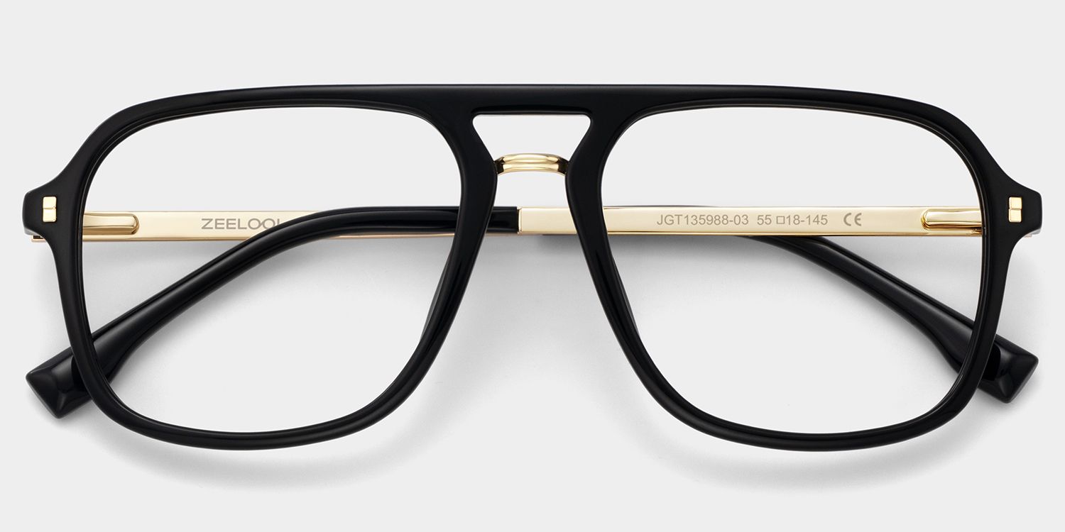 Aviator Kilworth Two-Tone Glasses deals -Zeelool Glasses1