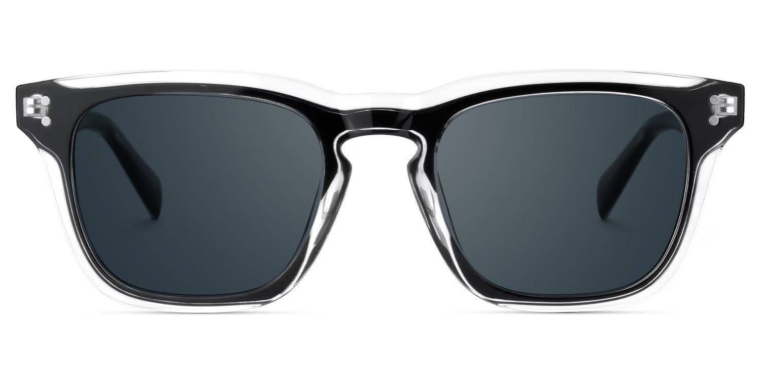 Liam Tr90 Black Clear Frame Sunglasses | ZEELOOL UK0