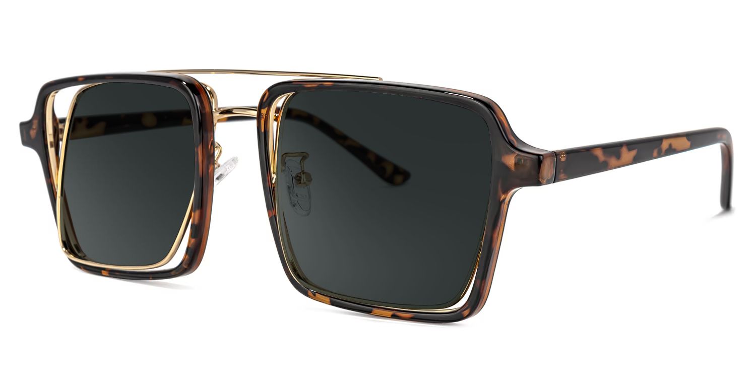 Nellie Mixed Tortoise-Gold Frame Sunglasses | ZEELOOL UK1