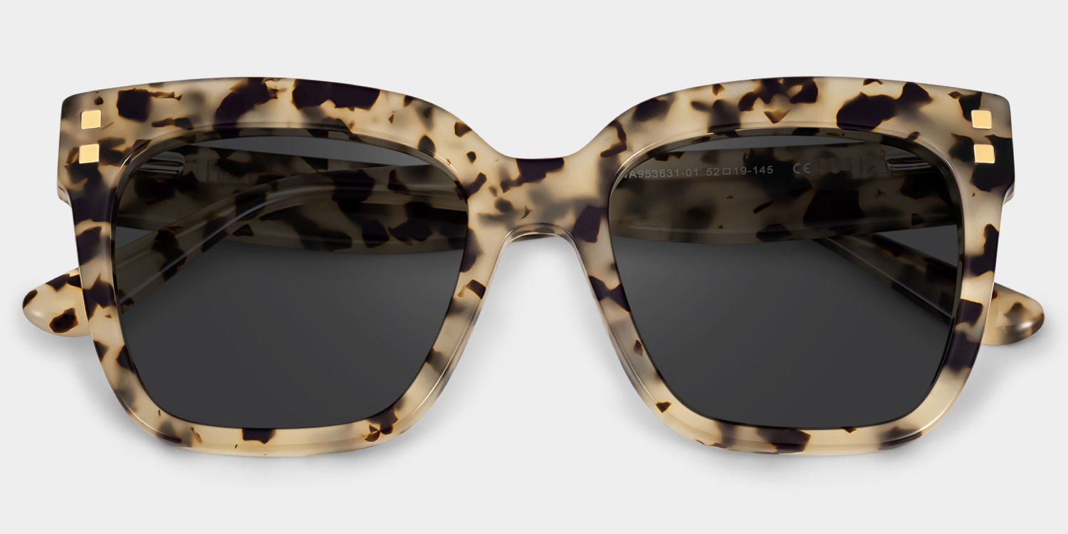 Minguela Square Brown-Tortoise Sunglasses for Women & Men | ZEELOOL UK1