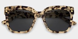 Minguela Brown-Tortoise Square Sunglasses1