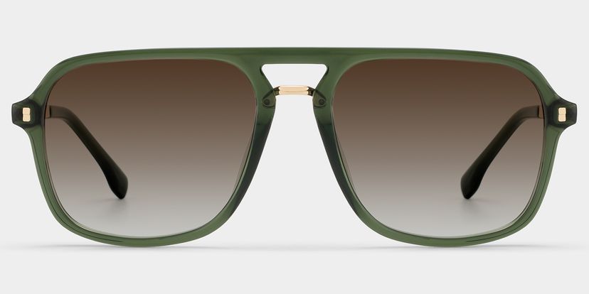 Kilworth Green Aviator Sunglasses