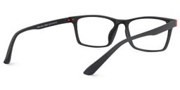 Cheche Black Rectangle Glasses5