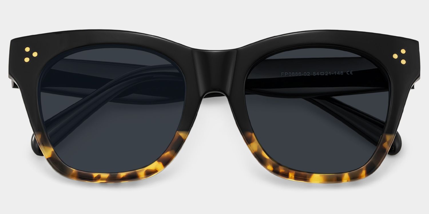 Tandy Tortoise Square Sunglasses to Frame Your Face | ZEELOOL UK1