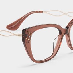 Alma Brown Butterfly Glasses4