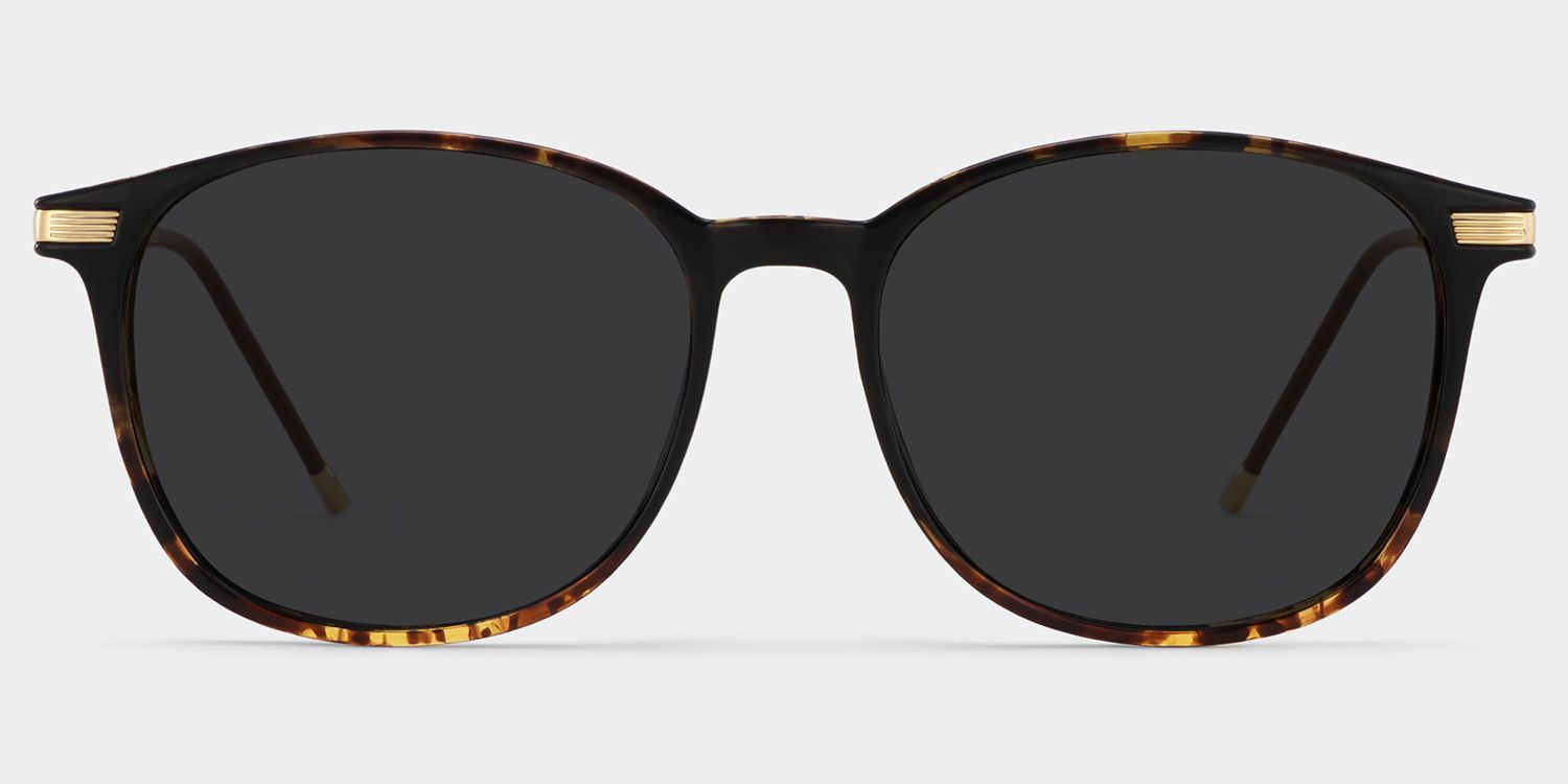 Greene Tr90 Tortoise Square Frame Sunglasses | ZEELOOL UK0