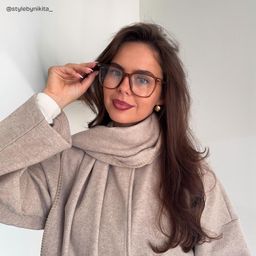 Jude Brown Square Glasses6