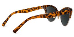 Charlene Tortoise Browline Sunglasses3