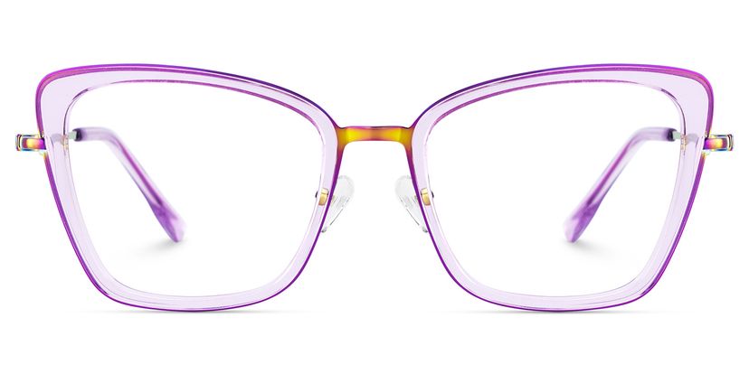 Rosalie Purple Butterfly Glasses