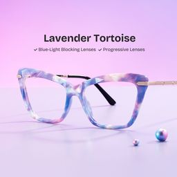 Juliet Purple Rectangle Glasses0