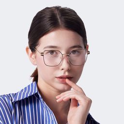 Shantell Black Square Glasses7