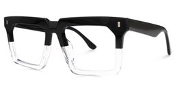 Moreland Two-Tone Rectangle Glasses1