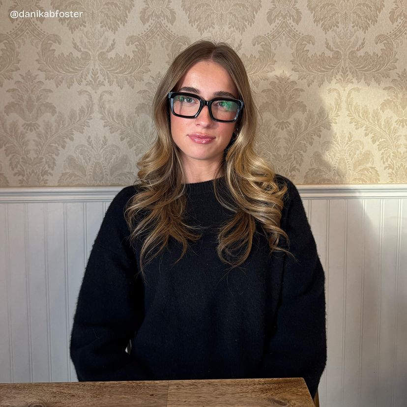 Marley Brown Rectangle Glasses