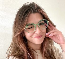 Ellen Cateye Red-Tortoise Glasses
